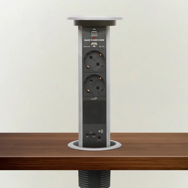Distribuitor camuflat cu motor - cu Bluetooth, argintiu
