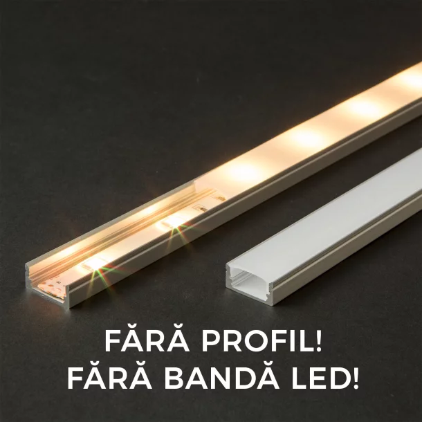 Cover for LED Aluminium Profile