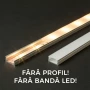 Ecran opal pt. profil aluminiu LED - 2000 mm