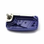 Fiat - Carcasa cheie tip briceag, 3 butoane, albastru