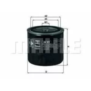 Filtru ulei Clean - Renault Clio II /Laguna II /Trafic