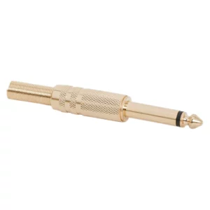Fisa JACKplacat cu aurmono • 6,3 mm