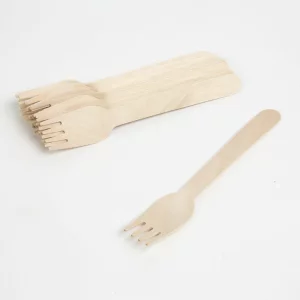 Furculițe de unică folosință eco - 12 piese / pachet
