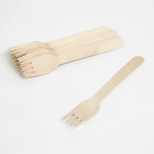 Furculițe de unică folosință eco - 12 piese / pachet