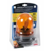 Girofar galben cu magnet, cu bec halogen H3 12V