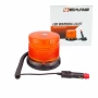Girofar stroboscopic galben cu magnet, 100 Led 12/24V