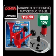 Goarne electropneumatice 2buc 12V - 118dB Bitonal