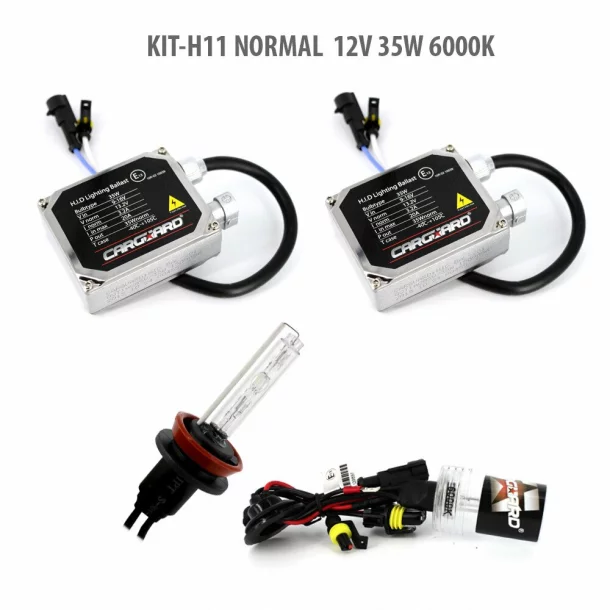 H11 NORMAL  12V 35W 6000K