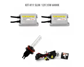 H11 SLIM  12V 35W 6000K