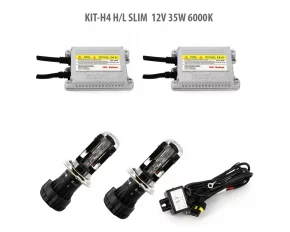 H4 H/L SLIM  12V 35W 6000K