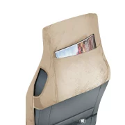 Husa scaun camion Lolita poliester/imit. piele 1buc - Crem