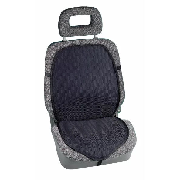 Husa scaun fata respiranta Air-Cool 1buc - Negru