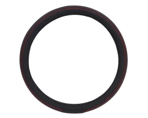 Husa volan Amio SWC-01-M, Ø 37/39 cm - Negru/Rosu