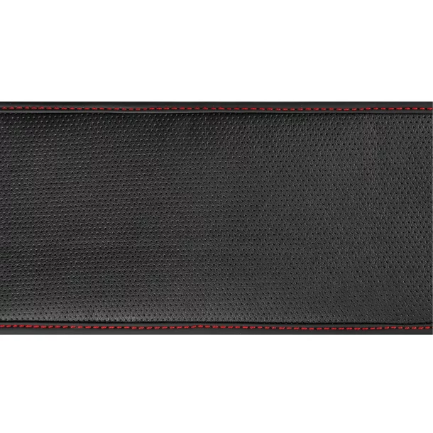 Husa volan elasticizata Skin Cover - M - Ø 38/40cm - Negru/Rosu