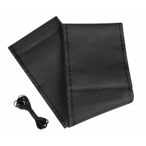 Husa volan piele Sport - Lampa - L - Ø 37-39cm - Negru
