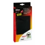 Husa volan piele Sport - Lampa - L - Ø 37-39cm - Negru/Rosu