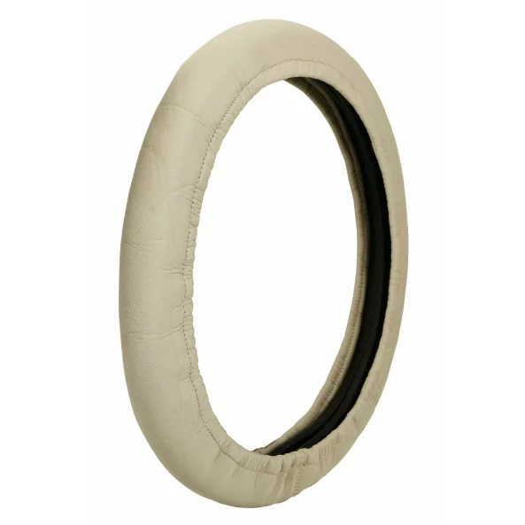 Husa volan protector elasticizat 2 in 1 - Bej