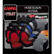 Huse scaun Alyssa 9buc - Albastru - Resigilat