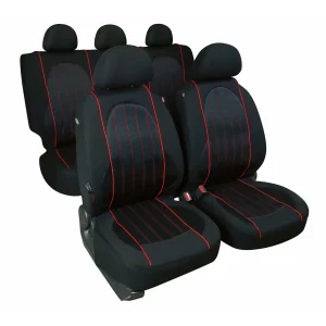 Huse scaun Alyssa 9buc - Negru
