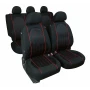 Huse scaun Alyssa 9buc - Negru
