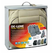Huse scaun De-Luxe Sport Edition jacquard high-quality 9buc - Bej