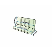 Huse scaun furgoneta de transport Ares, DV4-XXL, 4Locuri