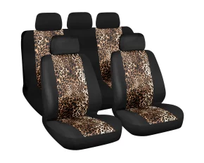 Huse scaun Leopard 9buc
