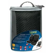 Huse scaun Linear set 8buc jacquard high-quality - Gri