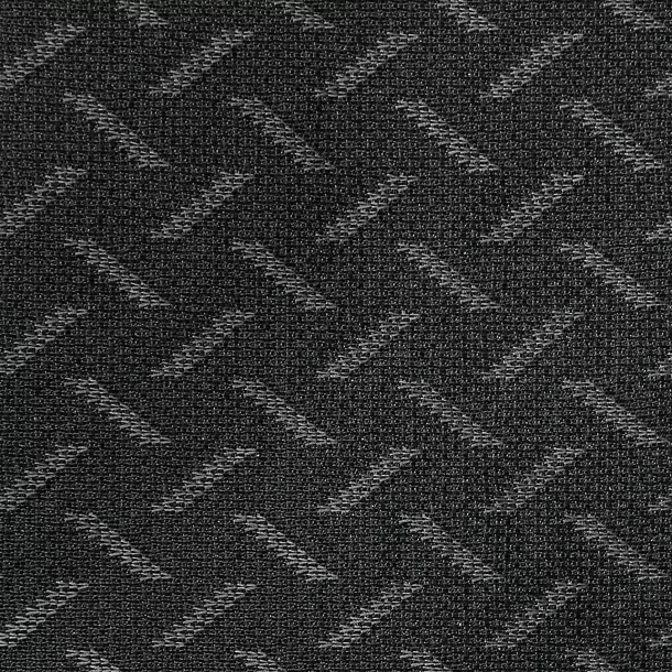 Huse scaun Linear set 8buc jacquard high-quality - Negru