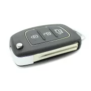 Hyundai - Carcasa cheie tip briceag, 3 butoane