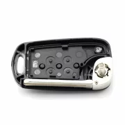 Hyundai - Carcasa cheie tip briceag, 3 butoane, lama pe stanga