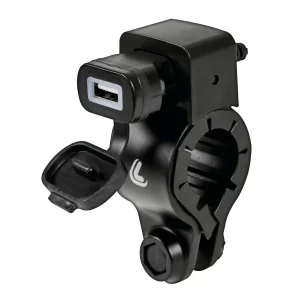 Incarcator motocicleta USB-Fix Tube cu fixare pe ghidon 12/24V - 3000mA