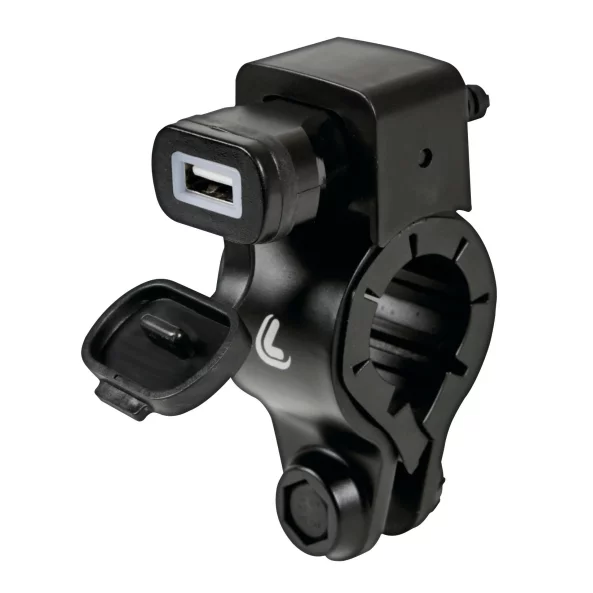 Incarcator motocicleta USB-Fix Tube cu fixare pe ghidon 12/24V - 3000mA