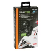 Incarcator motocicleta USB-Fix Tube cu fixare pe ghidon 12/24V - 3000mA