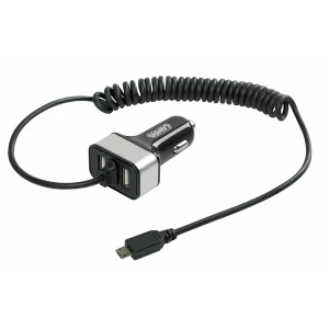 Incarcator rapid micro USB plus 2 porturi USB 5800mA 12/24V