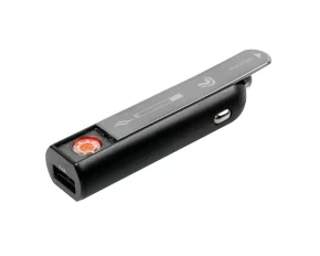 Incarcator rapid USB cu bricheta electrica integrata Plasma USB - 2100mA - 12/24V