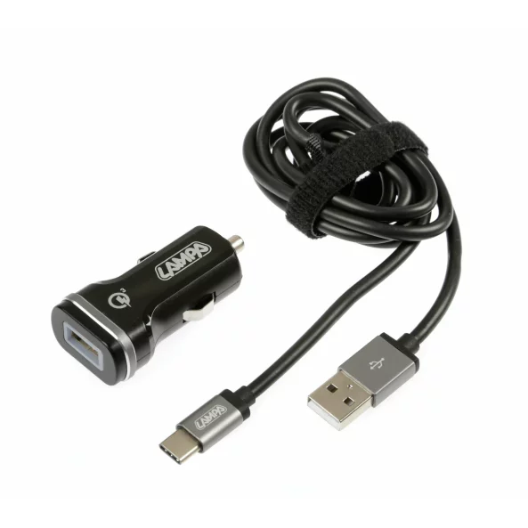 Incarcator rapid USB Type-C - Qualcomm 3000mA 12/24V