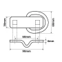 Inele fixare marfa tip D 2buc G-3