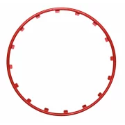 Inele protectie si design jante Rim Ringz - Rosu - 16&#039;&#039;