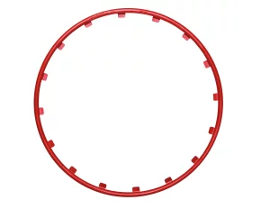 Inele protectie si design jante Rim Ringz - Rosu - 19&#039;&#039; - Resigilat