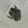 Intrerupator basculant cu LED 12V - 30A - Galben