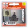 Intrerupator basculant cu LED 12V - 30A - Rosu