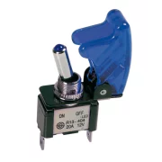 Intrerupator cu protectie iluminat cu led 12V-20A - Albastru
