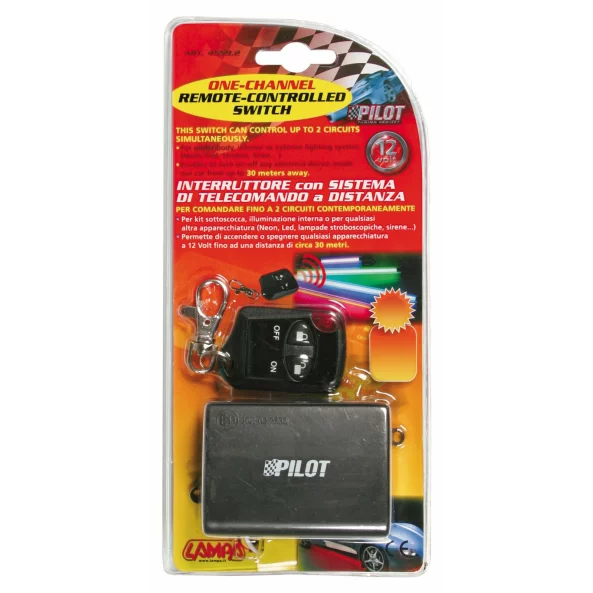 Intrerupator cu telecomanda 1 canal - 12V