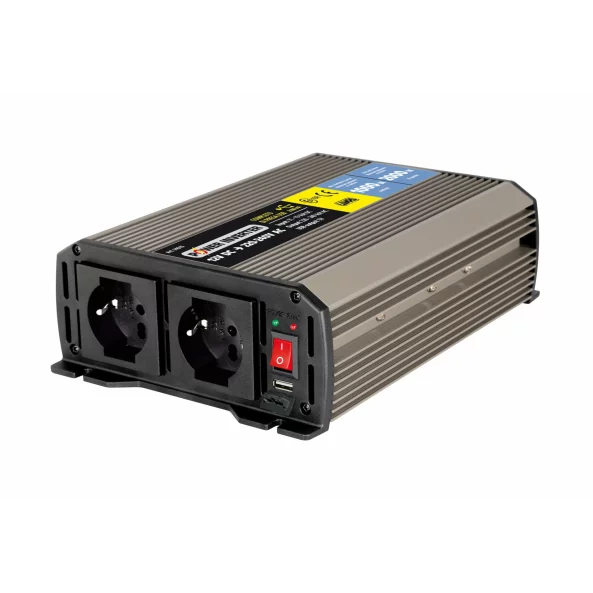 Invertor curent de la 12V la 220V 1000W