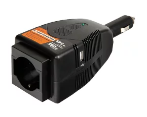 Invertor curent de la 12V la 220V 175W cu USB Lampa
