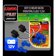 Kit anulare avertizare bec ars, LED - 12V ( Cheat-Box )