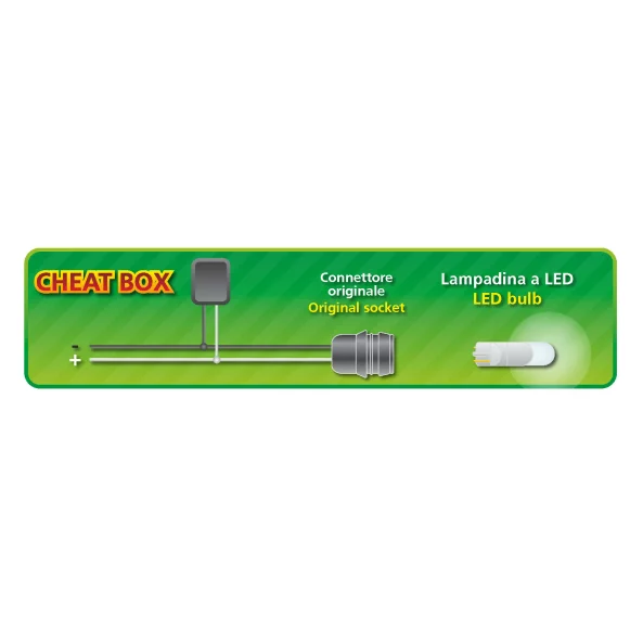Kit anulare avertizare bec ars, LED - 12V ( Cheat-Box )