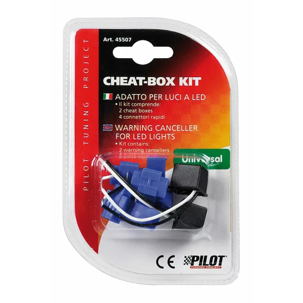 Kit anulare avertizare bec ars, LED - 12V ( Cheat-Box )