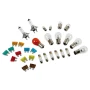 Kit becuri si sigurante 30buc, 24V - halogen 2xH7